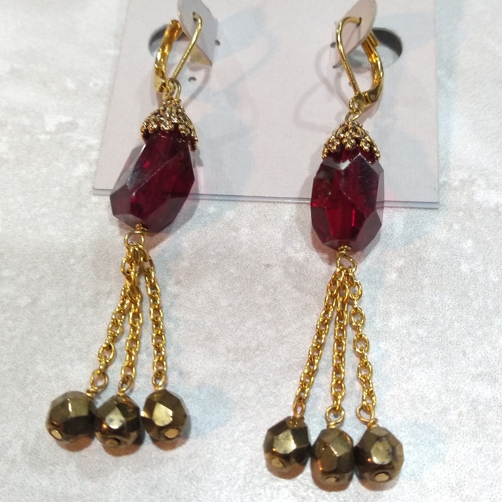 Stein Blye stone earrings